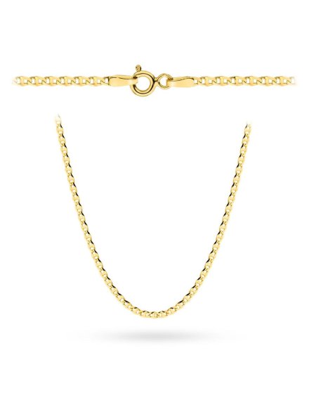 Łańcuszek złoty 60 cm splot gucci • Złoto 585 2.47 g