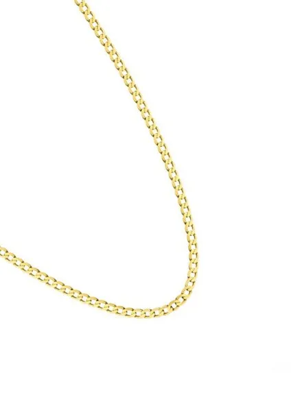 Łańcuszek złoty 45 cm splot pancerka gładka • Złoto 585 2.42 g