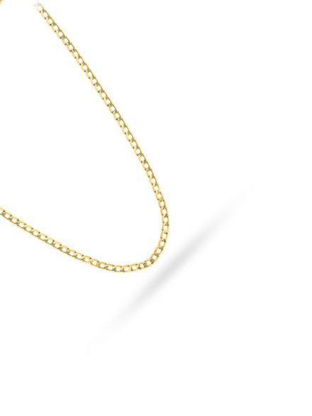 Łańcuszek złoty 45 cm splot pancerka diamentowana • Złoto 585 4.07 g