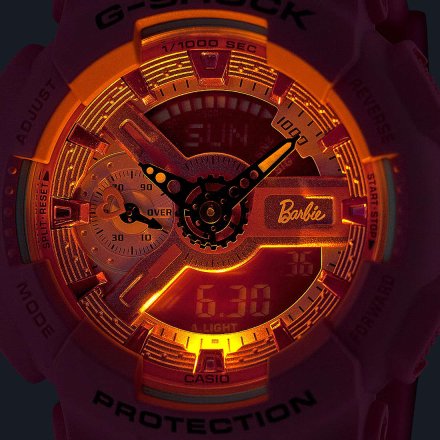 Zegarek Casio G-Shock x Barbie różowy GMA-S110BE-4AER
