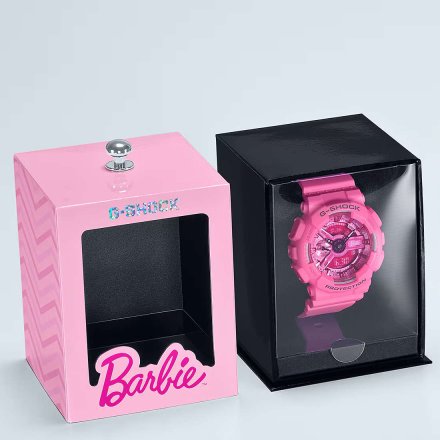 Zegarek Casio G-Shock x Barbie różowy GMA-S110BE-4AER