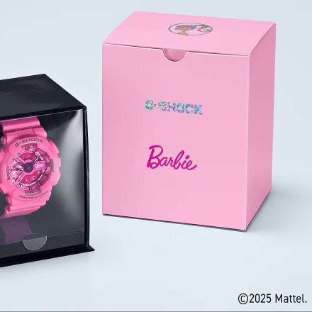 Zegarek Casio G-Shock x Barbie różowy GMA-S110BE-4AER