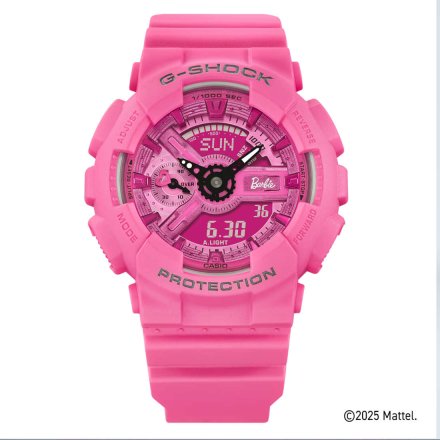 Zegarek Casio G-Shock x Barbie różowy GMA-S110BE-4AER