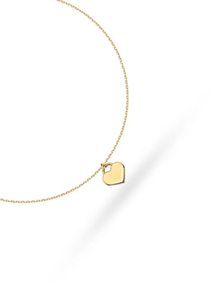 Bransoletka złota z wiszącym sercem  • Złoto 585 0.94 g