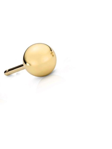 Kolczyki złote kulki super lekkie 7mm • Złoto 333 0.56 g