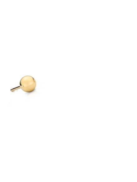 Kolczyki złote kulki super lekkie 3 mm • Złoto 333 0.29 g