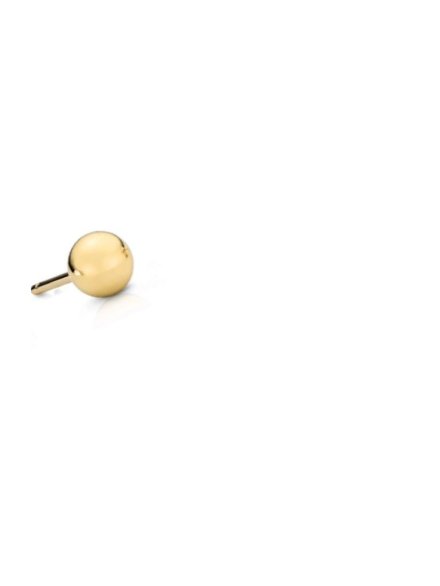 Kolczyki złote kulki super lekkie 4 mm • Złoto 333 0.33 g