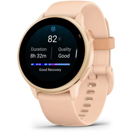 Garmin Vivoactive 6 Metallic Pink dawn różowy smartwatch AMOLED z GPS i muzyką 010-02985-03