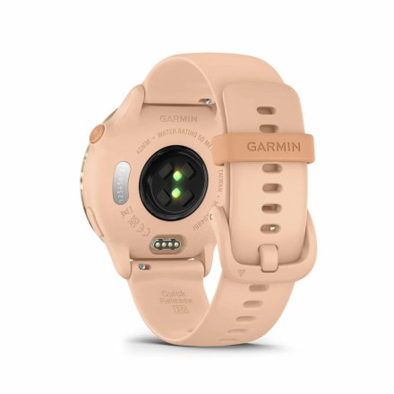 Garmin Vivoactive 6 Metallic Pink dawn różowy smartwatch AMOLED z GPS i muzyką 010-02985-03