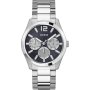 Guess Zen GW0707G1 zegarek męski na bransolecie srebrny