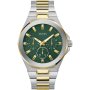 Guess Dashboard GW0798G3 zegarek męski z bransoletką zielona tarcza
