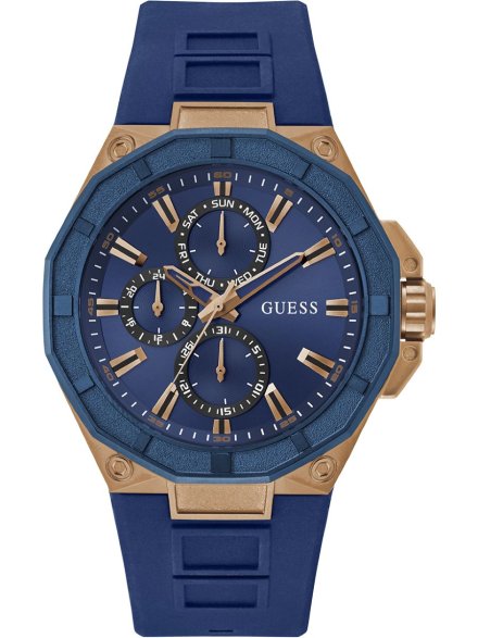 Guess R2 GW0803G2 zegarek męski granatowy z paskiem