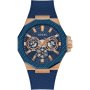 Guess Indy GW0853G3 różowozłoty zegarek męski na granatowym pasku