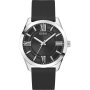 Guess Elliot GW0894G1 klasyczny zegarek męski z czarnym paskiem