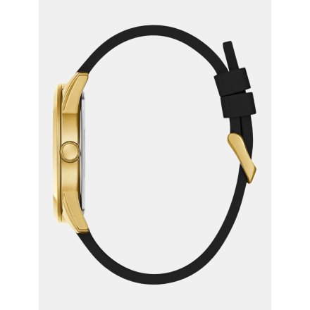 Guess Elliot GW0894G2 złoty zegarek męski z czarnym paskiem