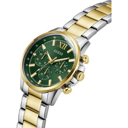 Guess Walker GW0900G5 zegarek męski z zieloną tarczą