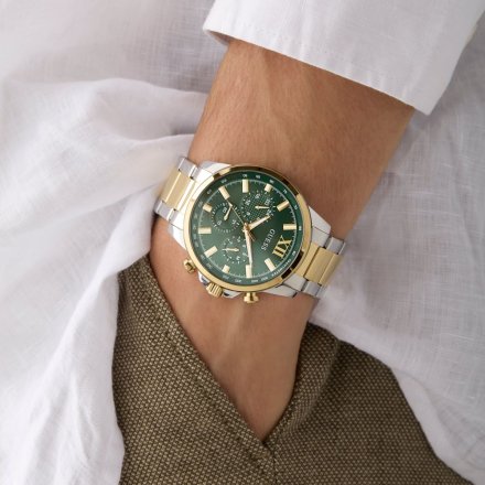Guess Walker GW0900G5 zegarek męski z zieloną tarczą