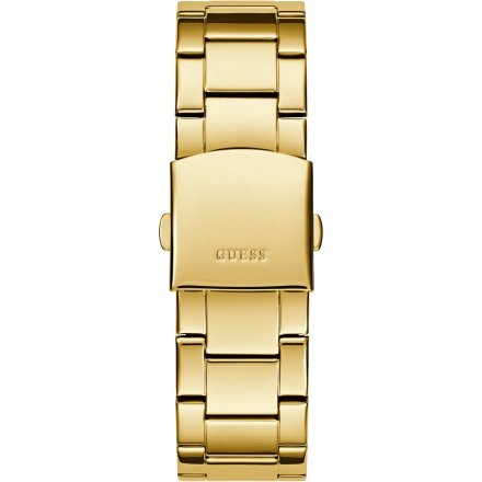 Guess Walker GW0900G3 złoty zegarek męski z czarną tarczą