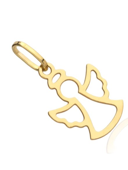 Złota zawieszka złota Aniołek pr. 585 • Złoto 585 0.31 g