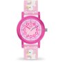 Ice-watch Learning XS różowy jednorożce zegarek dziewczęcy z cyferkami do nauki 024496