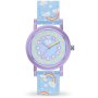 Ice-watch Learning XS błękitny tęcza zegarek dziewczęcy z cyferkami do nauki 024498