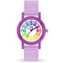 Ice-watch Learning XS fioletowy zegarek dziewczęcy z cyferkami do nauki 024499