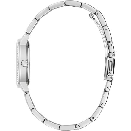 Guess Melody srebrny zegarek damski z bransoletą GW0468L1