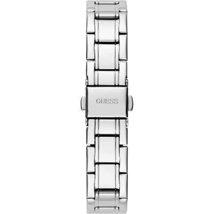 Guess Melody srebrny zegarek damski z bransoletą GW0468L1