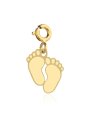 Zawieszka charms złota stópki • Złoto 585 0.43 g