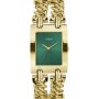 Guess Mod Heavy Metal złoty zegarek damski z łańcuchami GW0740L2
