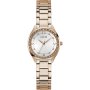 Guess Charlotte zegarek damski różowo-złoty z kryształkami GW0767L3