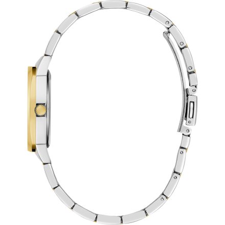 Guess Charlotte zegarek damski na bransolecie z zieloną tarczą GW0767L4