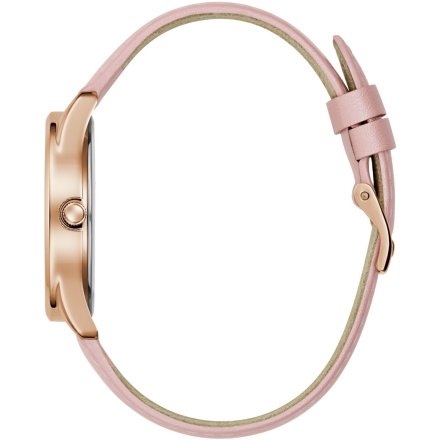 Guess Luster różowy zegarek damski z kryształami GW0837L2