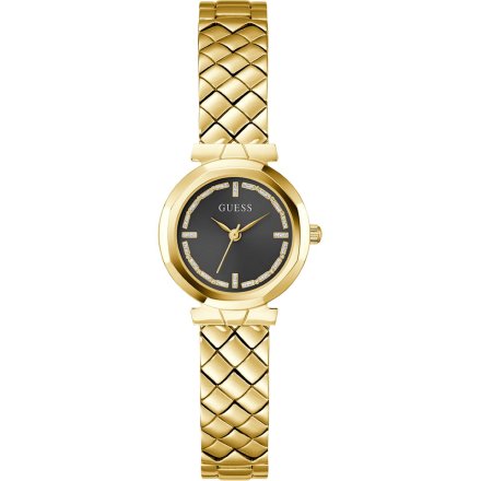 Guess Mini Rumour złoty zegarek damski na bransolecie GW0839L2