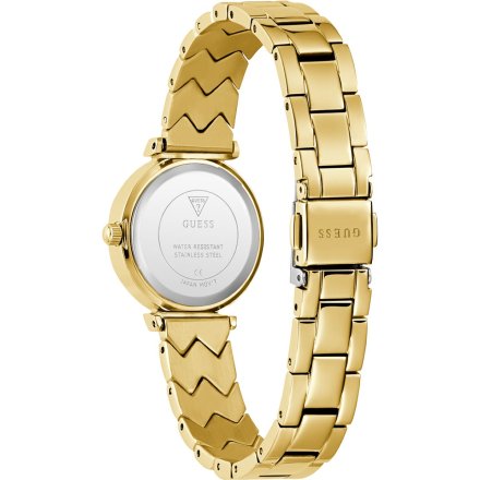 Guess Mini Rumour złoty zegarek damski na bransolecie GW0839L2