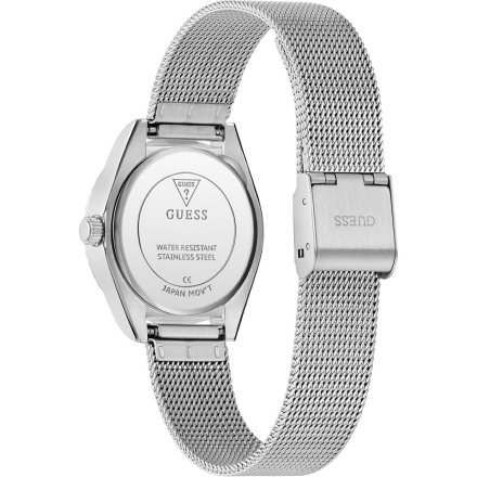 Guess Mini Luna srebrny zegarek damski na bransolecie GW0842L1