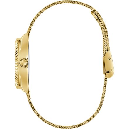 Guess Mini Luna złoty zegarek damski na bransolecie GW0842L2