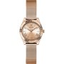 Guess Mini Luna różowozłoty zegarek damski na bransolecie GW0842L3