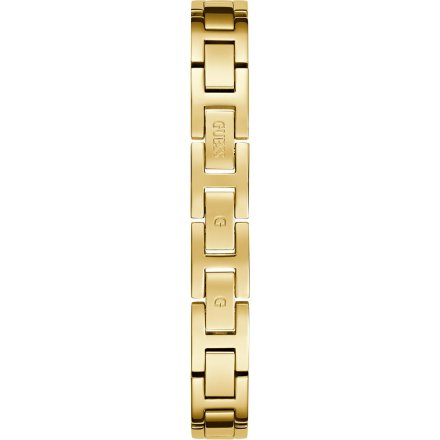 Guess Bellini złoty zegarek damski na bransolecie z kryształkami GW0856L1