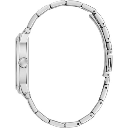 Guess Annette srebrny zegarek damski na bransolecie GW0861L1