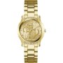 Guess Annette złoty zegarek damski na bransolecie GW0861L2
