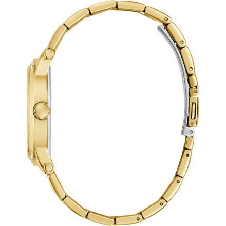 Guess Annette złoty zegarek damski na bransolecie GW0861L2