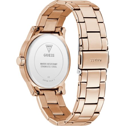 Guess Annette różowozłoty zegarek damski na bransolecie GW0861L3