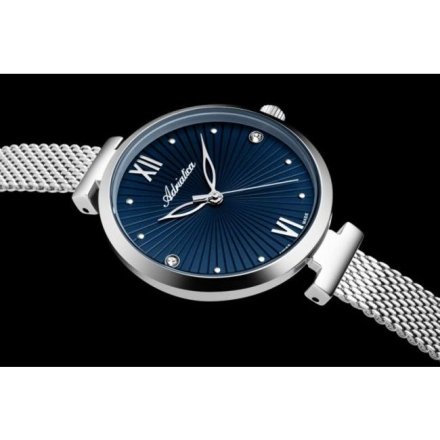 Adriatica zegarek damski srebrny  Classic na bransolecie mesh A3781.5185Q