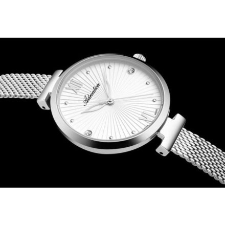 Adriatica zegarek damski srebrny  Classic na bransolecie mesh A3781.5183Q