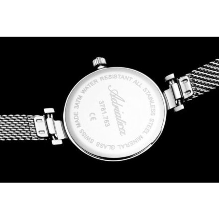 Adriatica zegarek damski srebrny  Classic na bransolecie mesh A3781.5183Q