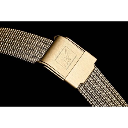 Adriatica zegarek damski złoty z kryształkami Fashion  A3771.1143QZ