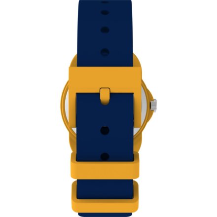 Timex Time Machines TW2W92100 Zegarek dziecięcy niebiesko-żółty z czytelną tarczą