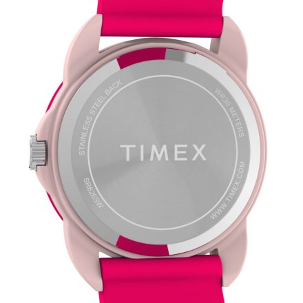 Timex Time Machines TW2W92200 Zegarek dziecięcy różowy z czytelną tarczą