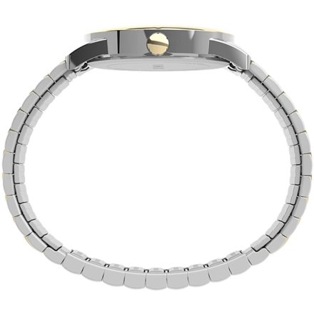 Timex Easy Reader TW2V40100 Zegarek męski złoto-srebrny z rozciąganą bransoletką 